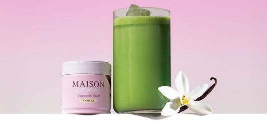 Maison Matcha Vanilla ceremonial-grade uji matcha