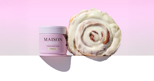 Maison Matcha Vanilla matcha powder naturally sweet no added sugar