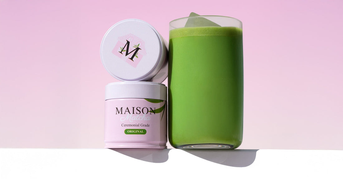 Maison Matcha Original ceremonial matcha powder first-harvest okumidori cultivar from Uji, Japan