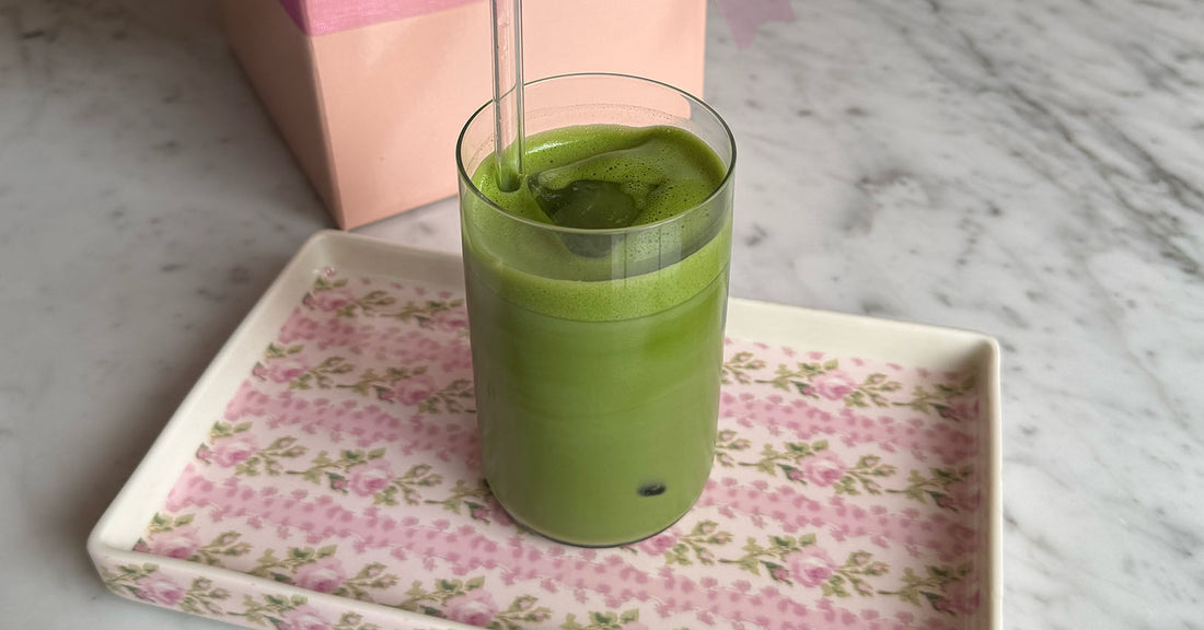 Maison Matcha vibrant green matcha latte frothy creamy