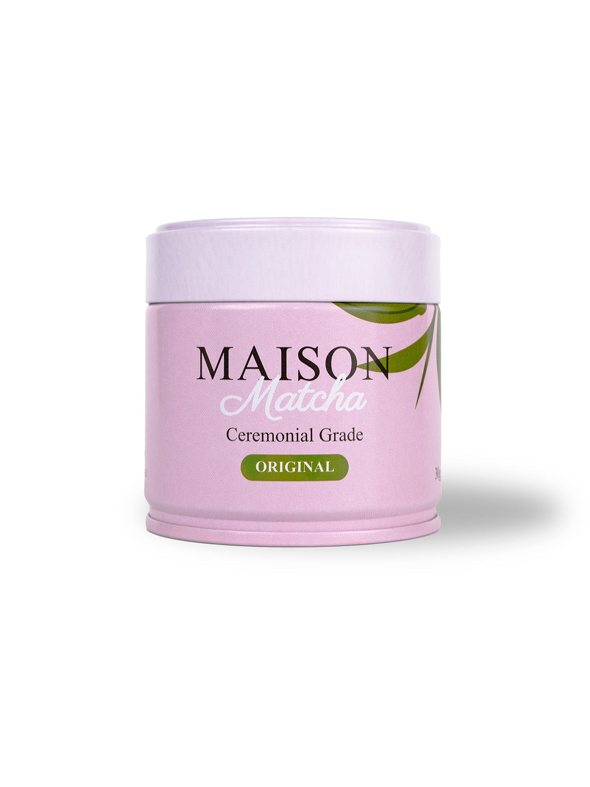 Maison Matcha Australia Ceremonial Grade Original Matcha 30g can on white background